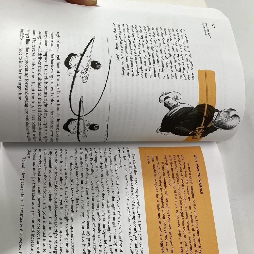 Book Lot Getting‎ Up & Down Golf My Way  J Nicklaus The Why Book of Golf Kroen